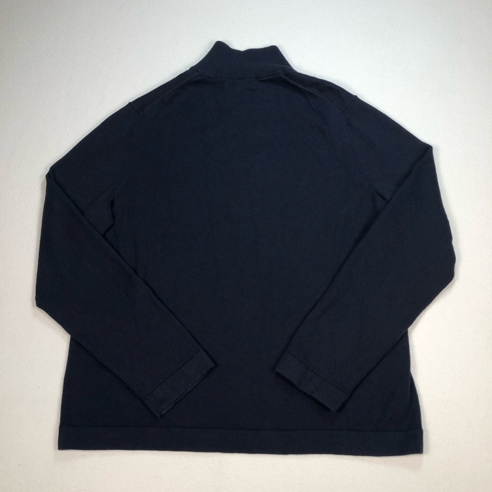 Banana Republic Pullover Men's L Cashmere‎ Cotton Button Sweater 1/4 - Picture 2 of 12